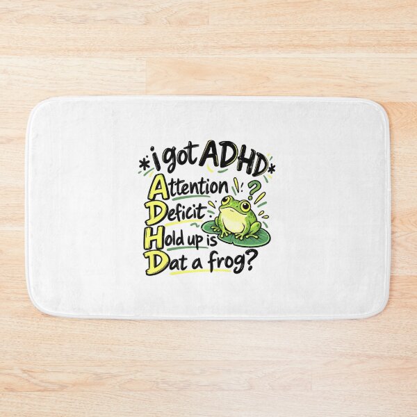 Item preview, ADHD Hold Up Is Dat A Frog Humor designed and sold by elderberry.