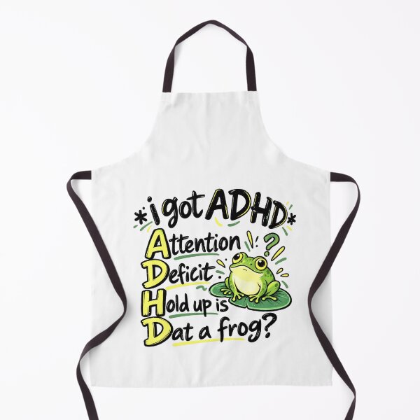 Item preview, ADHD Hold Up Is Dat A Frog Humor designed and sold by elderberry.