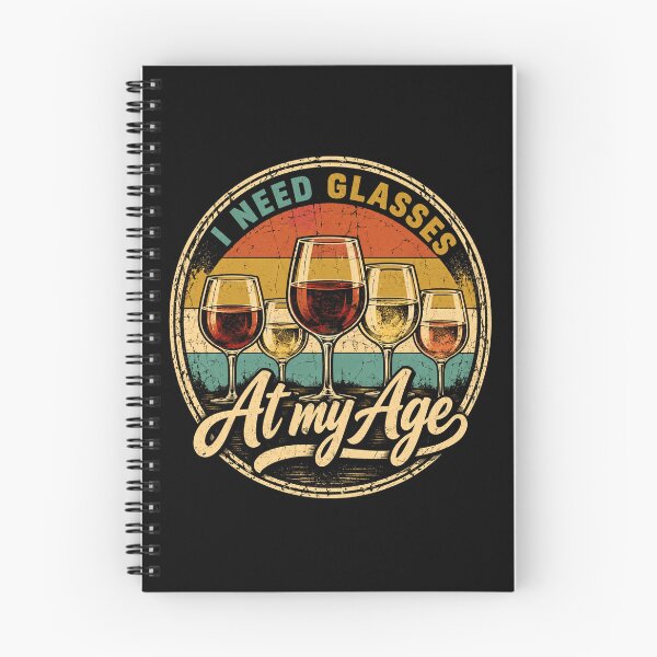 Item preview, Wine Lover I Need Glasses At My Age designed and sold by LuminOrb.