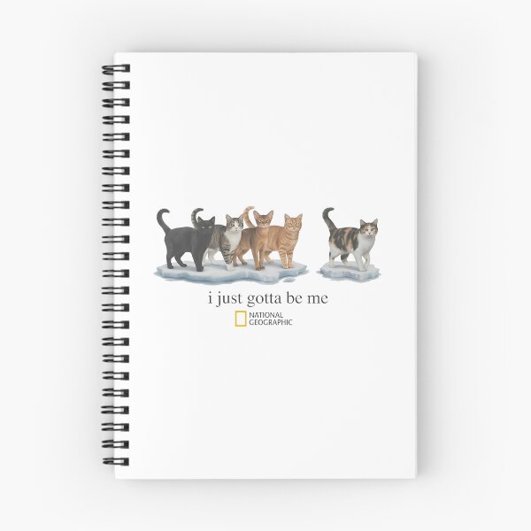 Item preview, National Geographic Cat - Cat Go With The Flow - Cat I Just Gotta Be Me designed and sold by dancymantil.