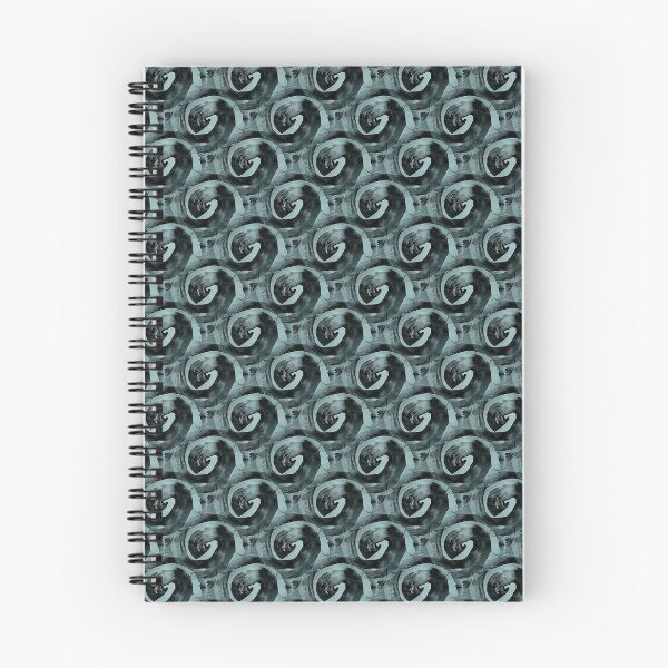 Item preview, Retro Circle Swirl in Black and Teal designed and sold by Artistestella.