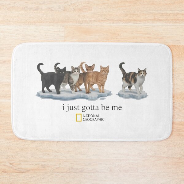 Item preview, National Geographic Cat - Cat Go With The Flow - Cat I Just Gotta Be Me designed and sold by dancymantil.