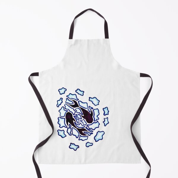 Item preview, Abstract blue koi fish designed and sold by Oasis-studios.