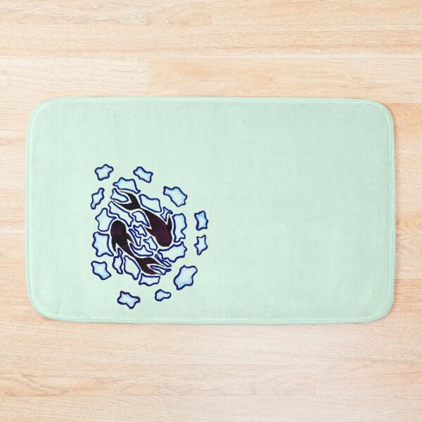 Item preview, Abstract blue koi fish designed and sold by Oasis-studios.