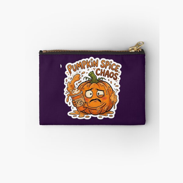 Item preview, Pumpkin Spice Chaos Halloween Pumpkin Sticker designed and sold by Cerys-GS.