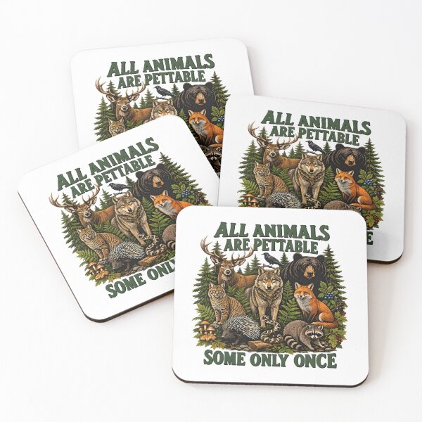 Item preview, All Animals Are Pettable Some Only Once designed and sold by jimmyneo.