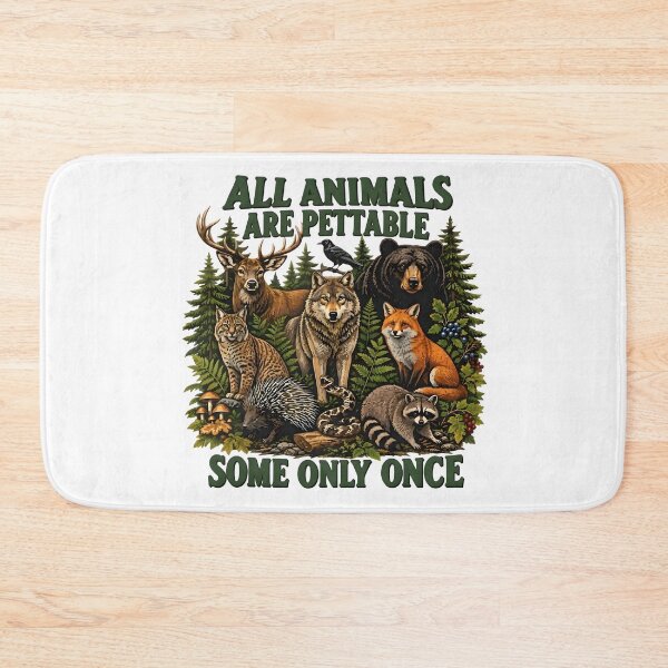 Item preview, All Animals Are Pettable Some Only Once designed and sold by jimmyneo.