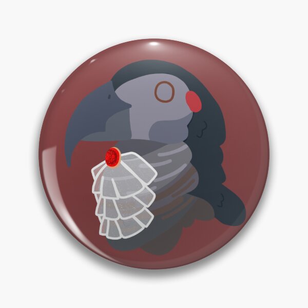 Item preview, CBS Sticker (OC) Drac the Dracula Parrot designed and sold by ClumsyPillbug.