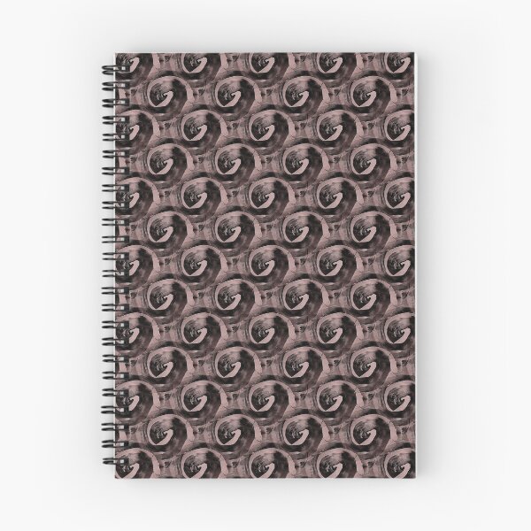 Item preview, Retro Circle Swirl in Black and Maroon designed and sold by Artistestella.