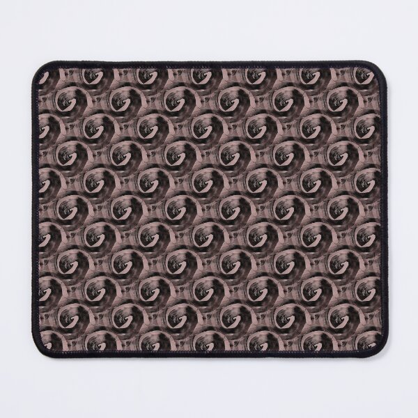 Item preview, Retro Circle Swirl in Black and Maroon designed and sold by Artistestella.