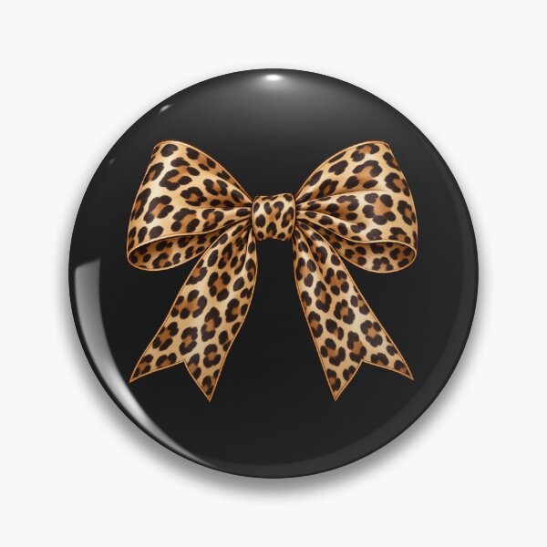 Item preview, Leopard Print Bow Sticker | Cute Coquette Animal Print Ribbon | Girly Y2K designed and sold by StickyDelights.