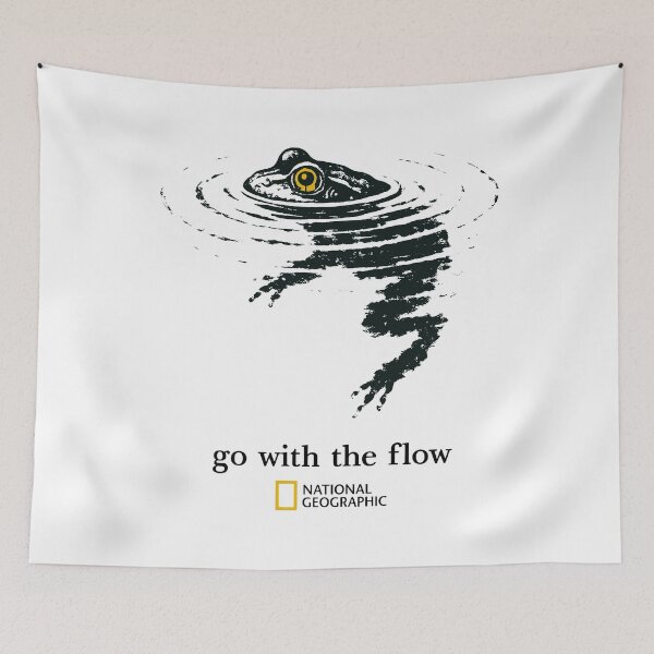 Item preview, National Geographic Frog - Frog Go With The Flow  designed and sold by dancymantil.