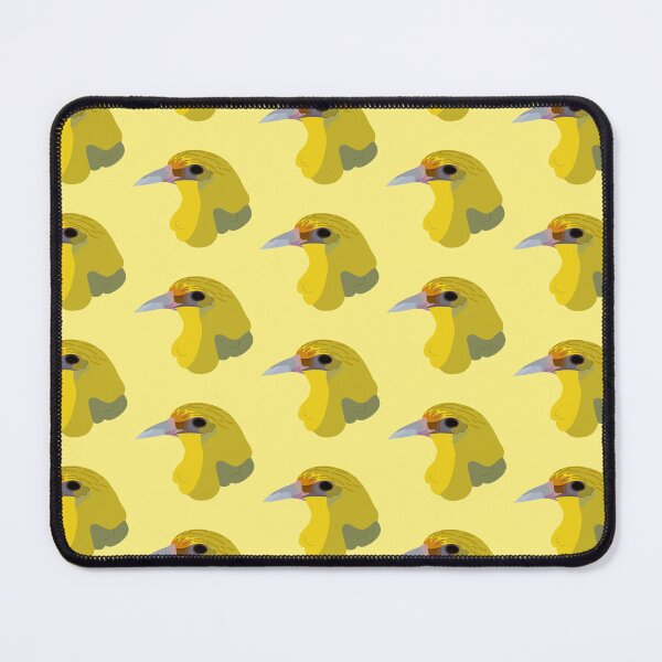 Item preview, CBS Sticker - Female Golden Babbler designed and sold by ClumsyPillbug.