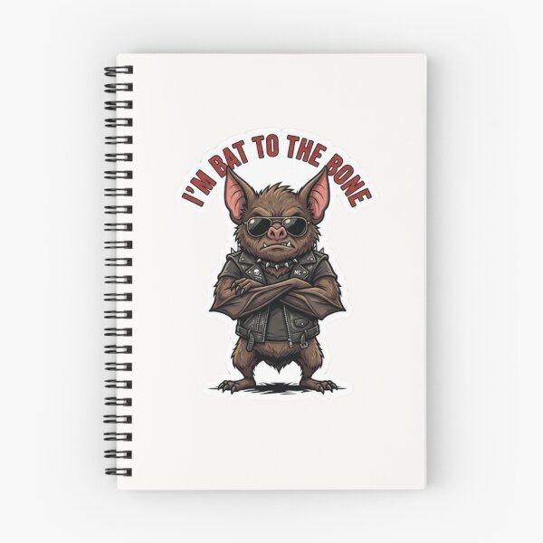 Item preview, I’m Bat to the Bone Halloween Bat Sticker designed and sold by Cerys-GS.