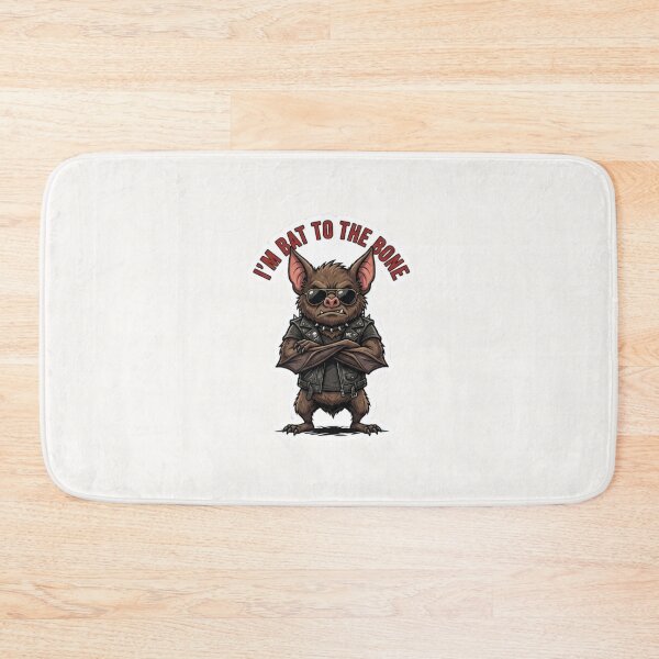Item preview, I’m Bat to the Bone Halloween Bat Sticker designed and sold by Cerys-GS.