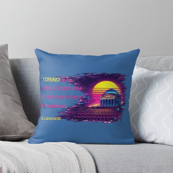 Item preview, Turin Leopardi Vaporwave Sabaude Quotes designed and sold by Torinostalgia.