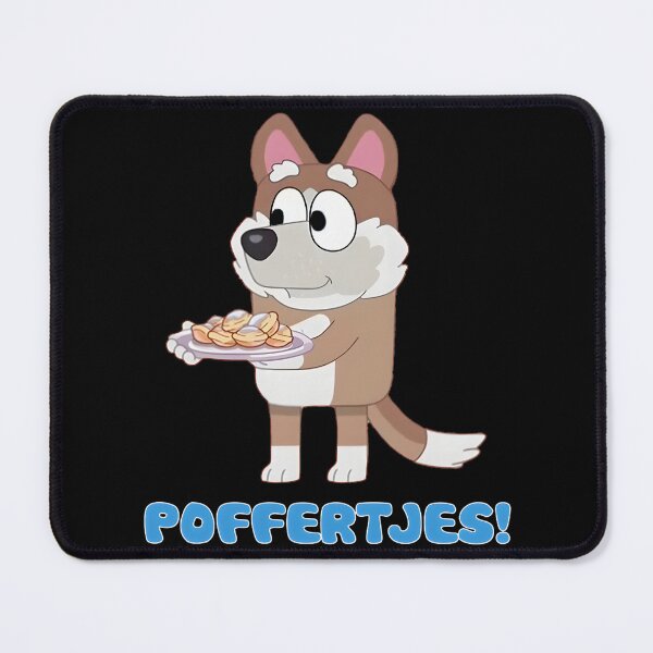 Item preview, Blueys Games Inspired Poffertjes Illustration Design designed and sold by kevinmonebiang.