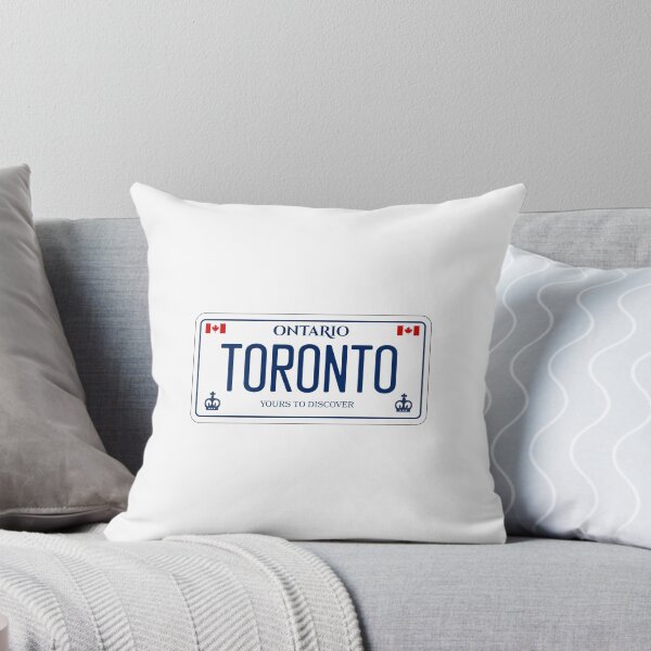 Item preview, Toronto Ontario Canada License Plate Design designed and sold by Aesthetic Atlas.