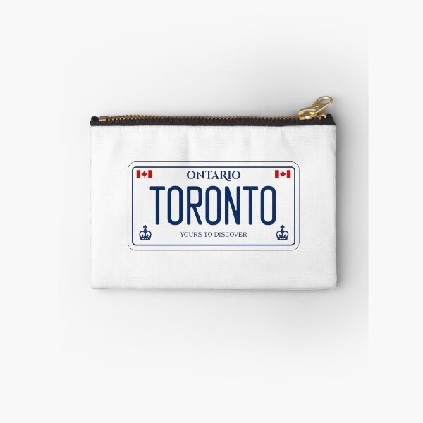 Item preview, Toronto Ontario Canada License Plate Design designed and sold by Aesthetic Atlas.
