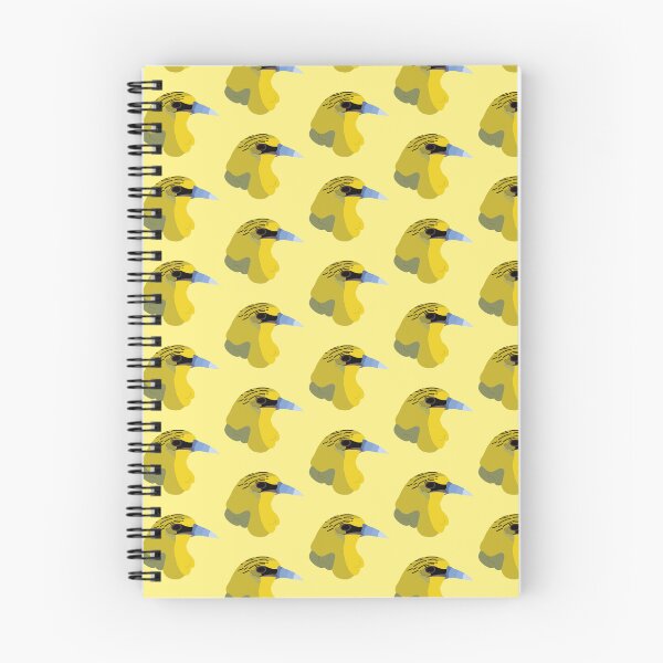 Item preview, CBS Sticker - Male Golden Babbler designed and sold by ClumsyPillbug.