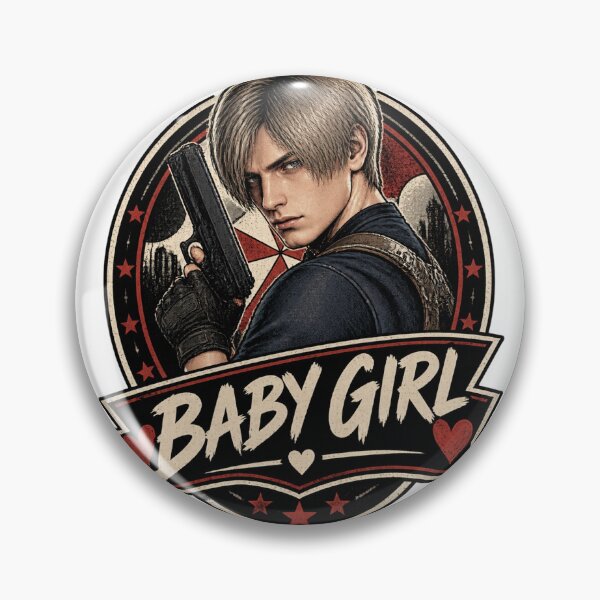 Item preview, Leon S Kennedy Inspired Design for Baby Girl Apparel and Gifts designed and sold by Succpreme.