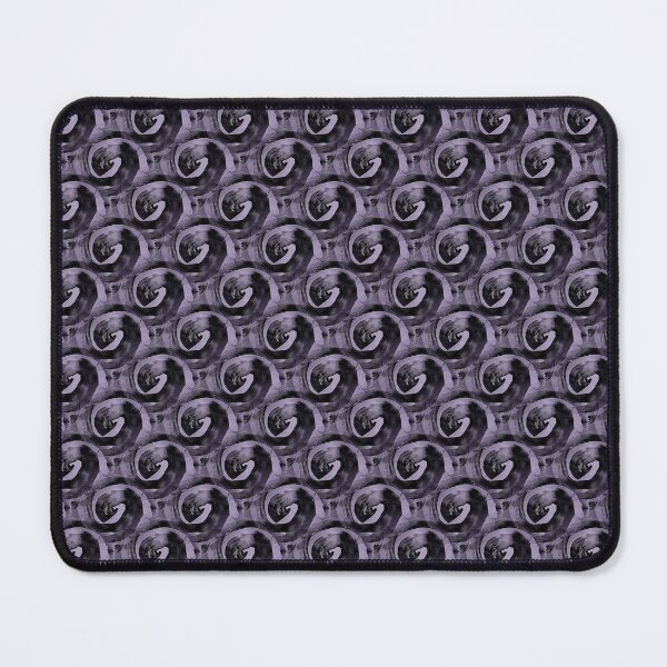 Item preview, Retro Circle Swirl in Black and Purple designed and sold by Artistestella.