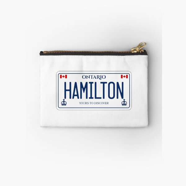 Item preview, Hamilton Ontario Canada License Plate Design designed and sold by Aesthetic Atlas.