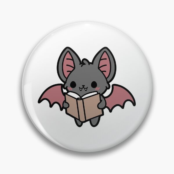 Item preview, halloween stickers | cute reading bat designed and sold by VOGHE.