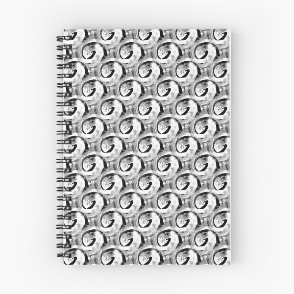 Item preview, Retro Circle Swirl in White and Black designed and sold by Artistestella.