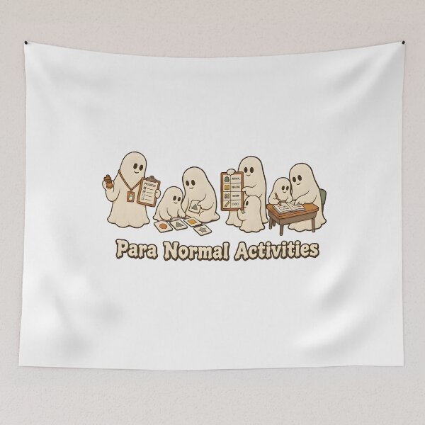 Item preview, Para Normal Activities Funny Ghost Halloween designed and sold by jimmyneo.