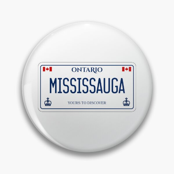 Item preview, Mississauga Ontario Canada License Plate Design designed and sold by Aesthetic Atlas.