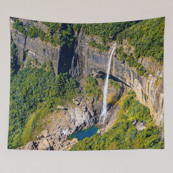 Item preview, Nohkalikai Falls India Tropical Waterfall designed and sold by Cole's Design.