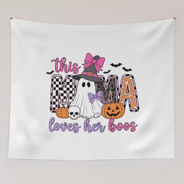 Item preview, This Mama Loves Her Boos Halloween Ghost designed and sold by KroghDs.