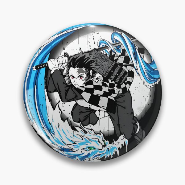 Item preview, Tanjiro Inspired Artistic Design Featuring Bold Colors and Dynamic Style designed and sold by mic44.