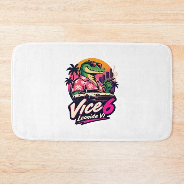 Item preview, Vice Leonida VI Vintage Style Game Poster Art designed and sold by Milk McLactose.