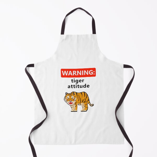 Item preview, Warning Tiger Attitude Funny designed and sold by Mix Mood.