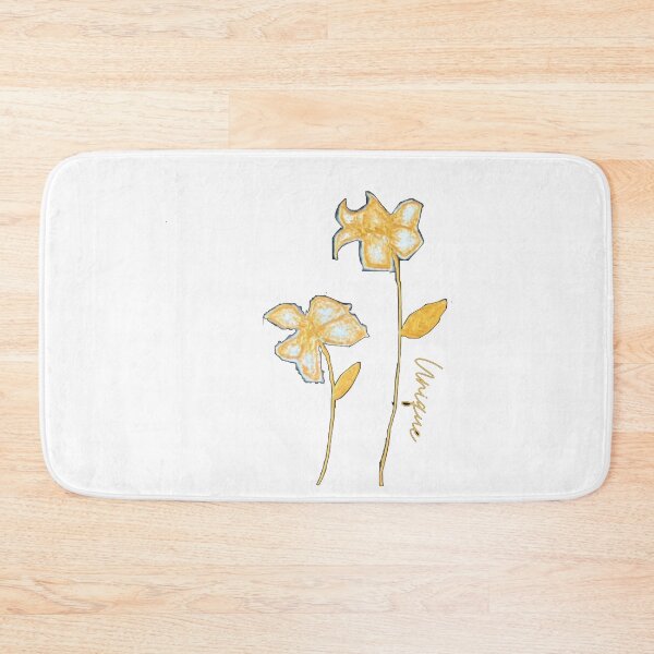 Item preview, Abstract gold flowers designed and sold by Oasis-studios.