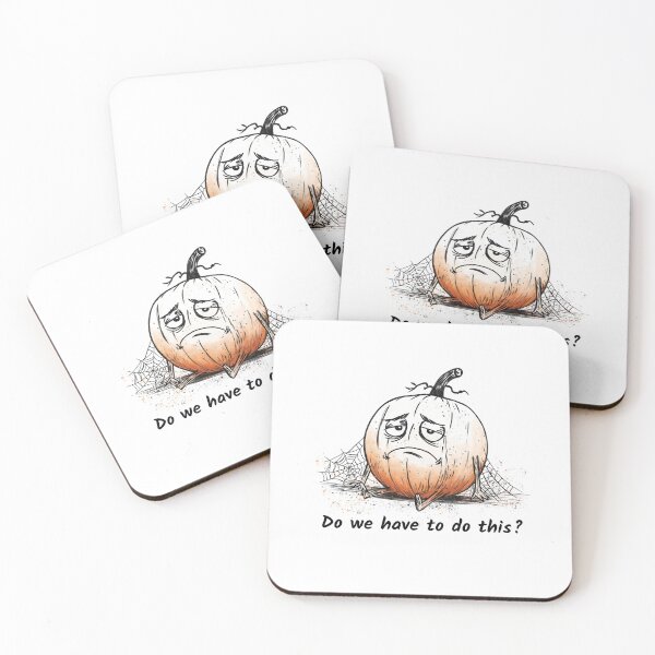 Item preview, Halloween Burnout Pumpkin – Do We Have to Do This? | Funny Halloween designed and sold by FMproject.