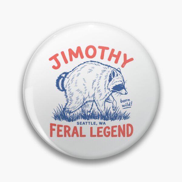 Item preview, Jimothy Raccoon - Jimothy Feral Legend - Born Wild Seattle Raccoon - Jimothy Seattle Wildlife - Jimothy Raccoon Halloween - Raccoon Meme - Famous Seattle Raccoon designed and sold by KravinaPhol.