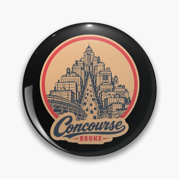 Item preview, Concourse Bronx Art Deco Architecture designed and sold by Boogosh.