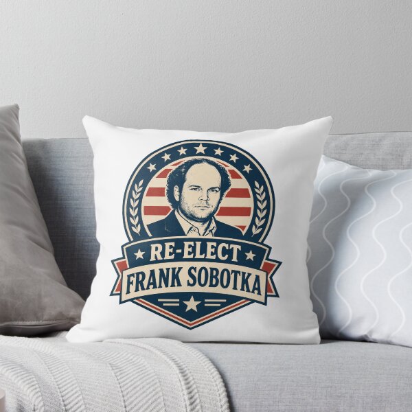 Item preview, Re Elect Frank Sobotka Political Campaign Vintage Style Design designed and sold by Milk McLactose.