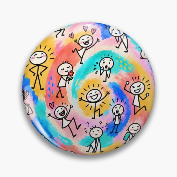 Item preview, Colorful Spiral of Human Emotions designed and sold by Qenlo.