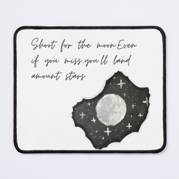 Item preview, Moon is the limit, shoot high. designed and sold by Oasis-studios.