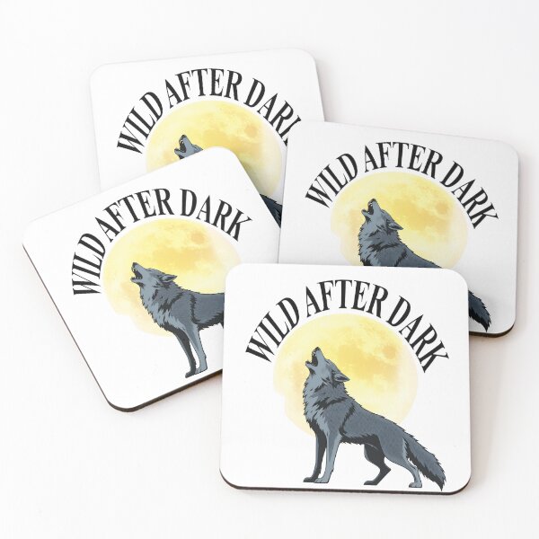 Item preview, Wild After Dark Howling Wolf designed and sold by Mix Mood.