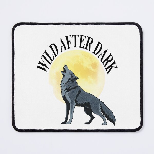 Item preview, Wild After Dark Howling Wolf designed and sold by Mix Mood.