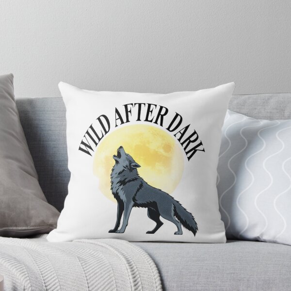 Item preview, Wild After Dark Howling Wolf designed and sold by Mix Mood.