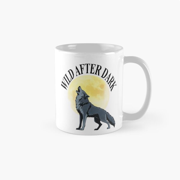 Item preview, Wild After Dark Howling Wolf designed and sold by Mix Mood.
