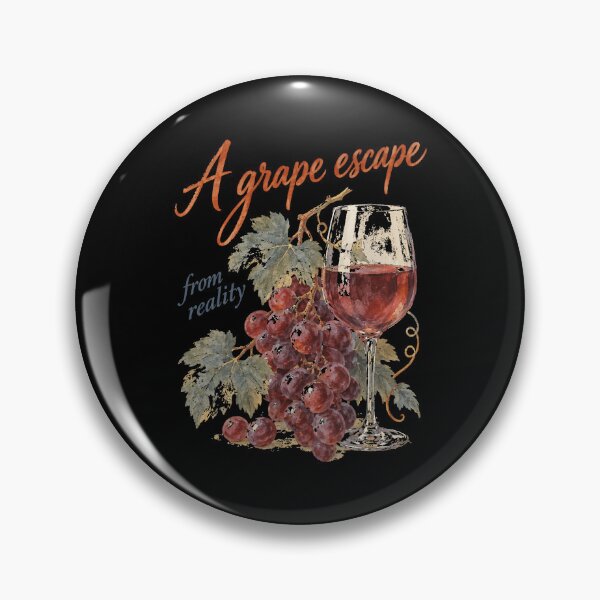 Item preview, Wine Lover A Grape Escape Red Wine designed and sold by LuminOrb.