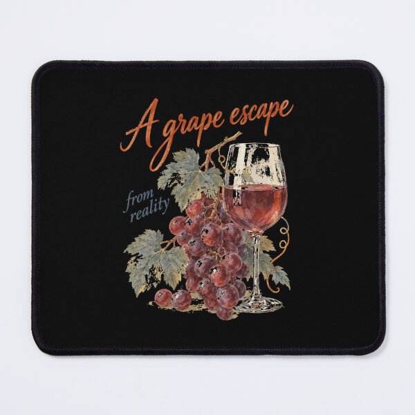 Item preview, Wine Lover A Grape Escape Red Wine designed and sold by LuminOrb.
