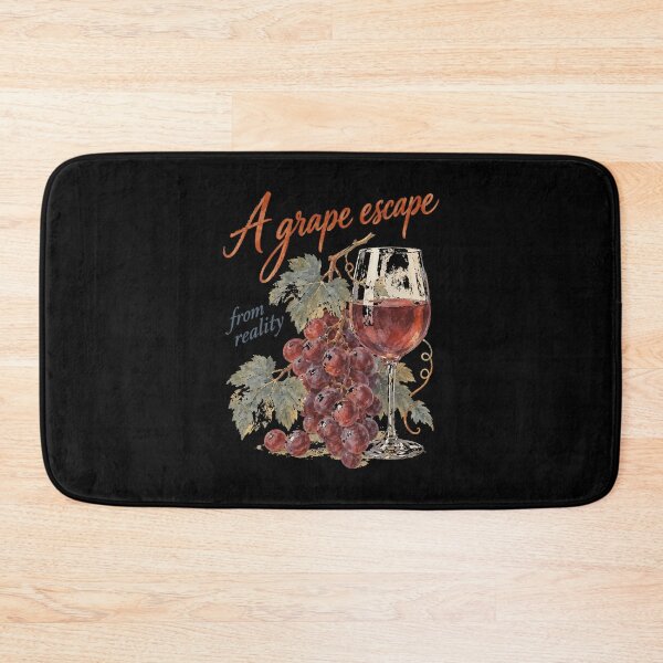 Item preview, Wine Lover A Grape Escape Red Wine designed and sold by LuminOrb.
